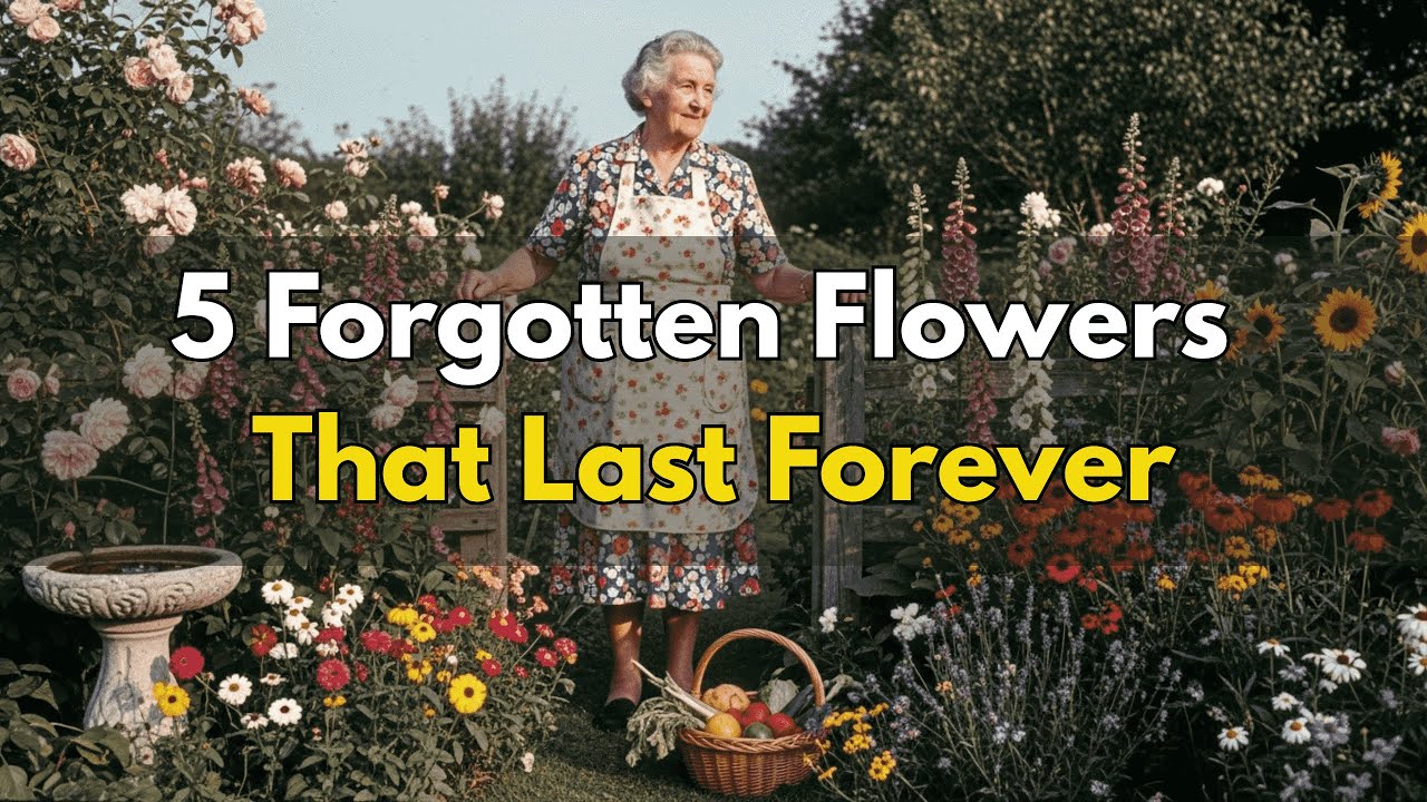 5 Forgotten Flowers Grandma Always Grew (That Bloom Forever)