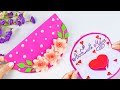 Открытка на день Матери своими руками Подарок для Мамы из бумаги DIY Mothers day card