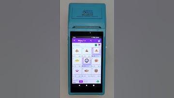 How to Print Token | Android Token billing Machine | Shree Shyam Handheld #token #shortsvideo