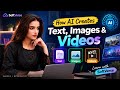 How AI Creates Text, Images &amp; Videos | Generative AI Explained for Beginners