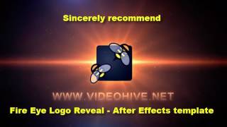 Full Fire Eye Logo Reveal  - Videohive – IAET 15 - Inmovie After Effects Template Guide