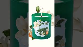 Glowza Garden Fresh Coconut and Soy Wax Scented Candle 7.5oz