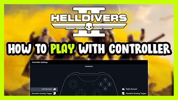 How to Play HELLDIVERS 2 With Controller on PC!