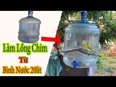 Video: Cách Làm Chuồng Chim Từ Chai Nhựa