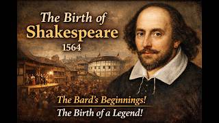 The Birth of Shakespeare, England, 1564