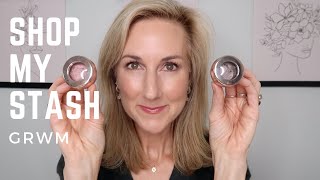 SHOP MY STASH | GRWM | SUMMER MAKEUP | PLUS  DECORTE EYE GLOW GEMS!