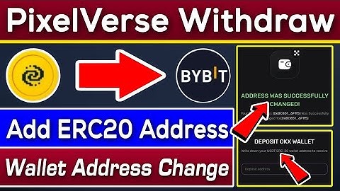 PixelVerse Wallet Address Change | PixelVerse ERC20 Address Add | Rizwan Blouch