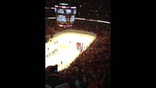 Patrick Kane game winner in game 5 of the Western Conference Finals (from the stands)
