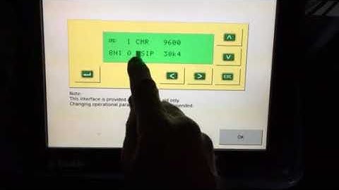 Trimble FMX RTK port settings
