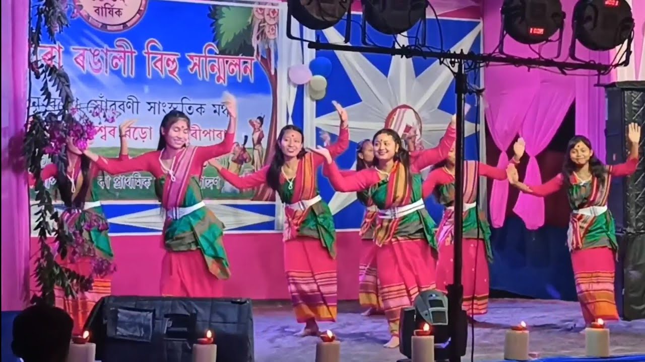 Riba riba phui riba group dance   song and lyrics Jina Rajkumari Goswami