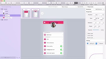 Scroll Animation for Flinto for Mac 2.1