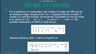 Subcarrier Index Modulation Part 1