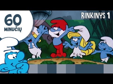 60 minučių Smurfų • 1 rinkinys • Smurfai