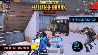 PUBG MOBILE | INTENSE END ZONE FIGHT WITH AMAZING CHICKEN DINNER