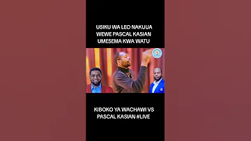 PASCAL KASIAN ANAKUFA USIKU WA LEO HATARI YA KUUAWA NA KIBOKO YA WACHAWI EV DAUDI MAHENGE 