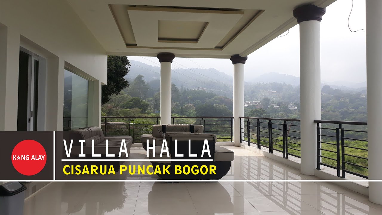 Villa Halla Di Cisarua Puncak Bogor Memiliki Fasilitas Karaoke Kolam Renang Pribadi Dan Kamar 5 Youtube