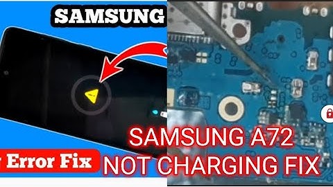 Samsung A72 Not Charging problem fix solution/SAM-72 Charging Temperature to Low
