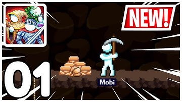 Cute Grind MMO - Legend Of Idleon - Gameplay Walkthrough Part 01 (Android)