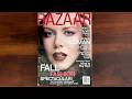Harper's Bazaar September 2001 Nicole Kidman | ASMR Magazine Flip Through