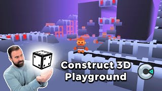 Construct 3D Playground - Using all of the 3D Plugins