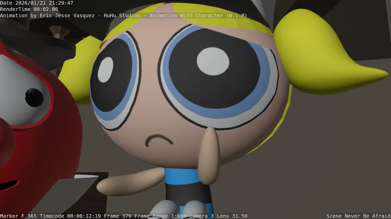 Never Be Afraid (SOUNDTRACK) (ANIMATED MUSIC VIDEO) (WORK IN PROGRESS)