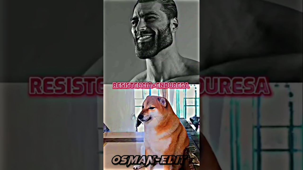 Gigachad vs Cheems 4k edit badass