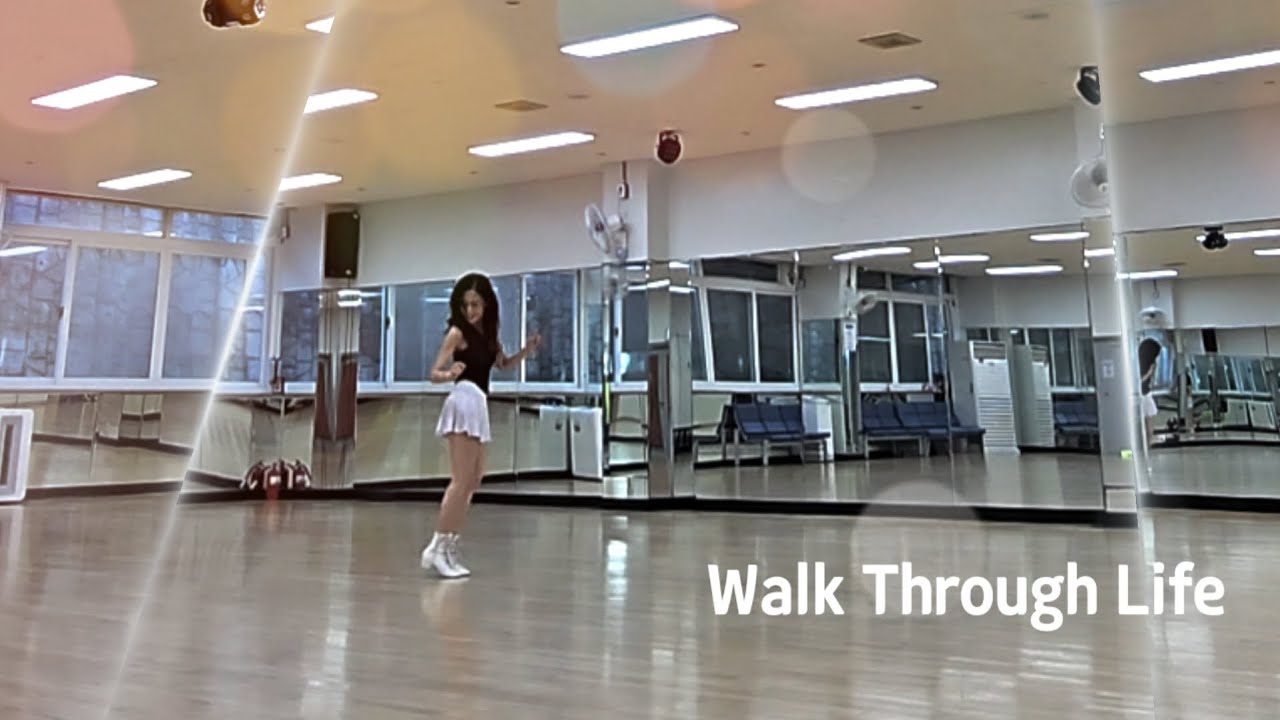 Walk Through Life LineDance (Improver Level)#박은하라인댄스#압구정#청담#개포#라인댄스