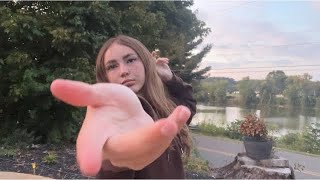 Relaxing Hand & Camera Movements~ASMR~nature/Outside