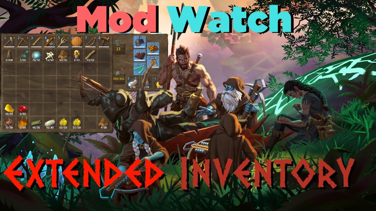 Inventory Rows Valheim This Mod FIXES Valheims Inventory Problem! - YouTube