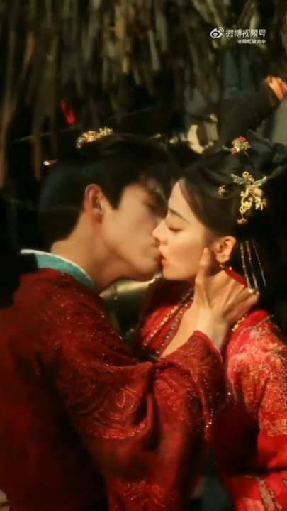 Dilraba & Arthur Chen share sensual kiss on Love Beyond the Grave set #chinesedrama