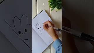 رسم أرنب كيوت بطريقة سهلة للمبتدئين ?‍?