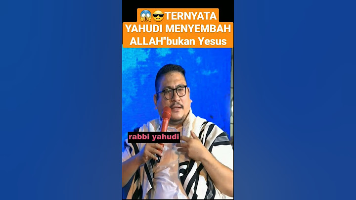 yesus bukan tuhan masi mau membantah ..ni orang yahudi sendiri yg ngomong ya😁