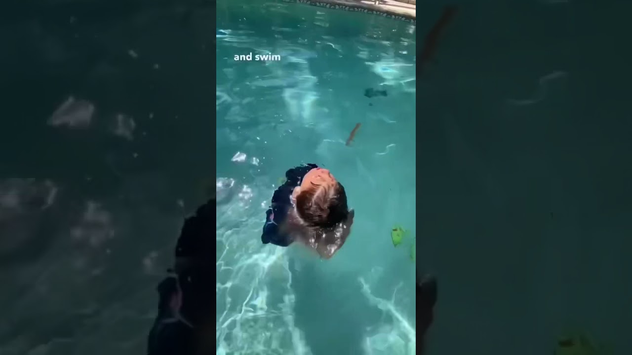 TEACHING A 2 YEAR OLD TO SWIM ON THEIR BACK 