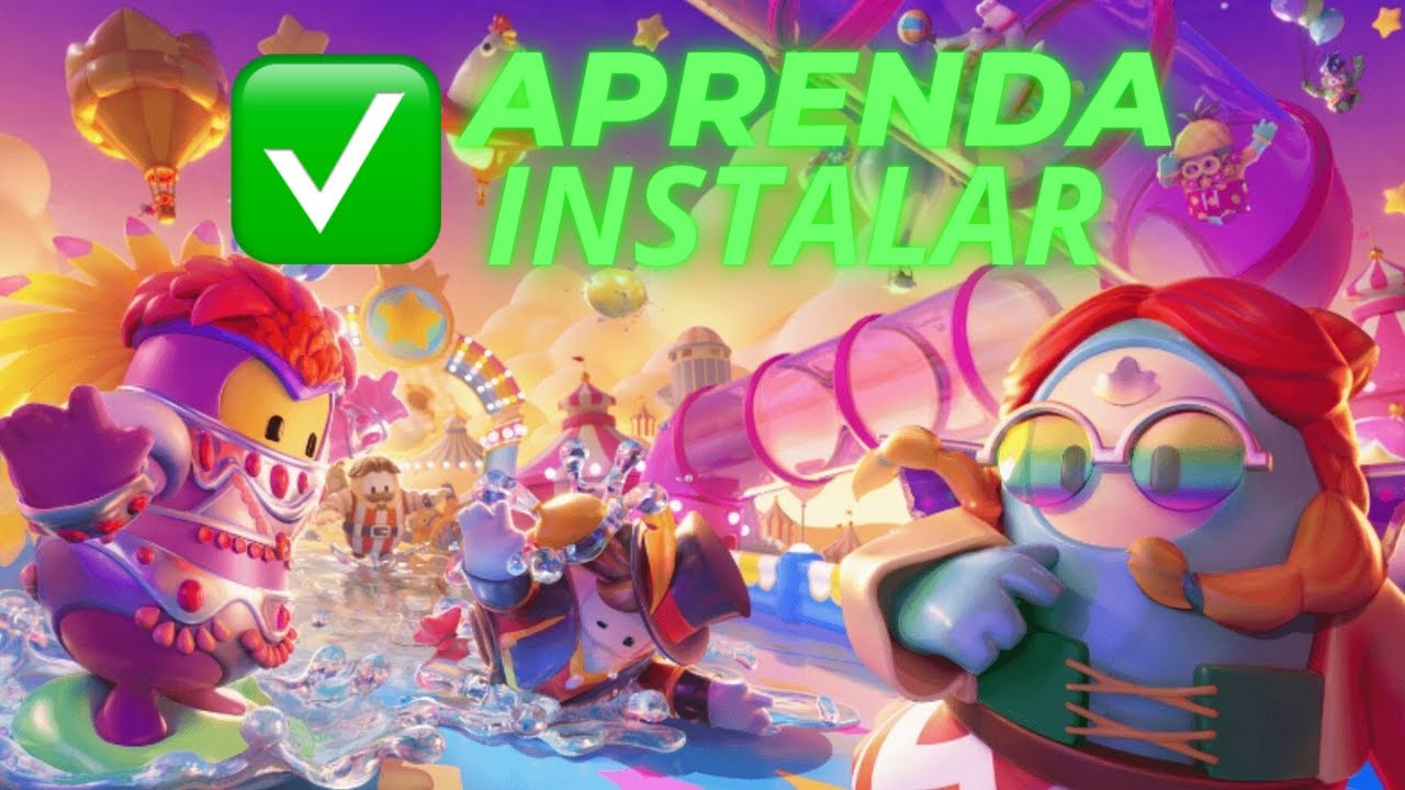 ✅ [GRÁTIS] Como Instalar FALL GUYS no PC FRACO!! ( PASSO A PASSO )