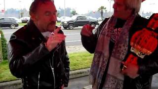 DANNY BONADUCE ACCEPTS COACH MIKE JONES CHALLENGE IN THE NGW GREENROOM