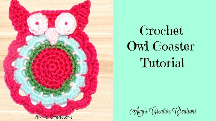 Create an Adorable Owl Coaster: Easy Crochet Tutorial