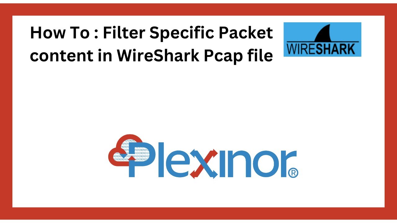 Pcpp Filter How To : Filter Specific Packet content in WireShark Pcap file - YouTube