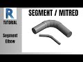 Revit MEP Tutorial: Mitred Elbow Family from scratch, icluding lookup and some trics.