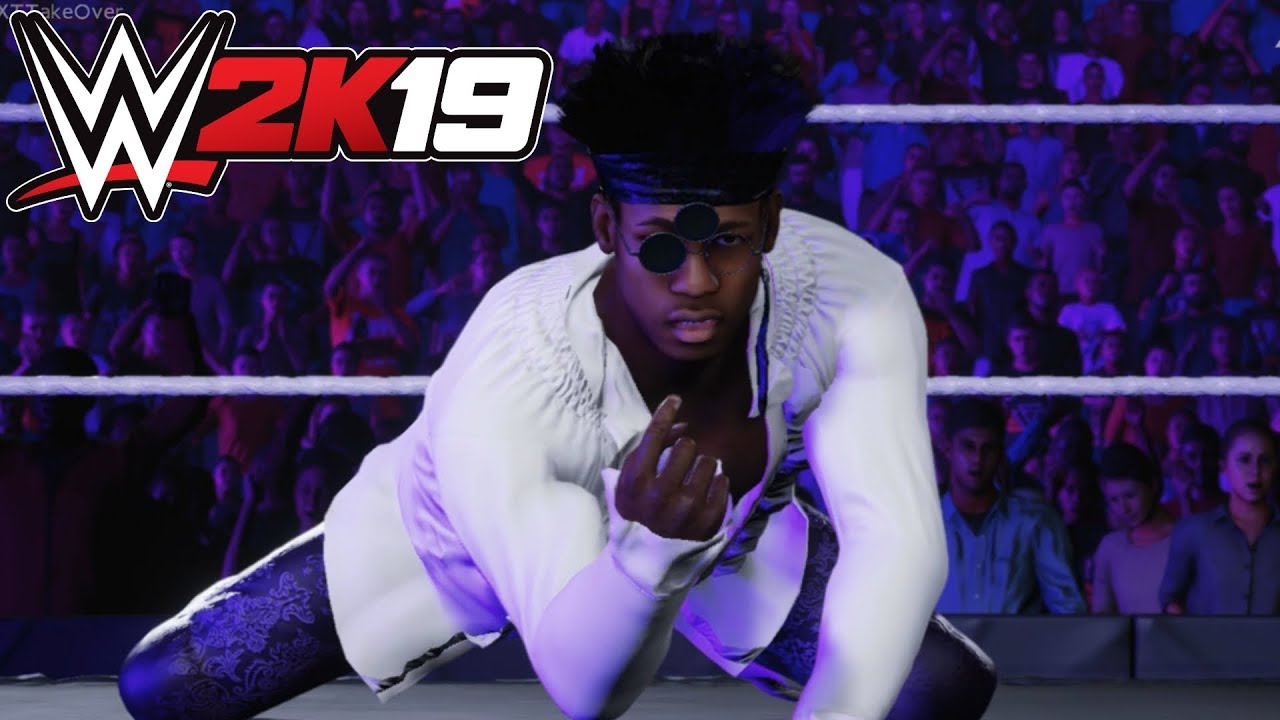 WWE 2K19 FIRST MATCH ADAM COLE VS VELVETEEN DREAM wwe raw 2019 new