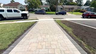 Cambridge Paver Driveway, Plainview, NY 11803 - #stonecreationsoflongisland #plainview #driveways