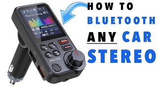 How to Bluetooth ANY Car Stereo | Nulaxy Car Bluetooth Transmitter Review screenshot 5