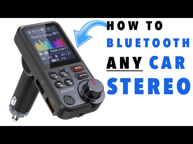 How to Bluetooth ANY Car Stereo | Nulaxy Car Bluetooth Transmitter Review class=