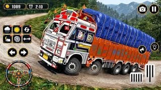 Indian Truck Simulator Extreme vs Impossible Truck Challenge 😱 | BUSSID Gameplay screenshot 4