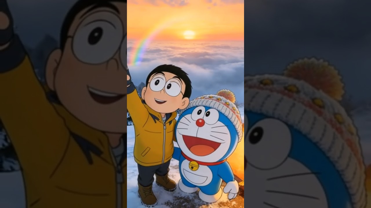 Nobita  ke School ke piche wala pahad 
