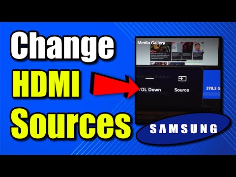 How to Change HDMI Sources without Remote on Samsung TV (Best Method)