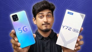 Vivo Y72 5G ⚡ Snapdragon 480 5G | 90Hz | 8GB+4GB RAM | 48MP Camera