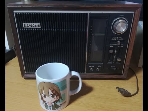 レビュー】SONY-TFM 9510（ラジオ） - YouTube
