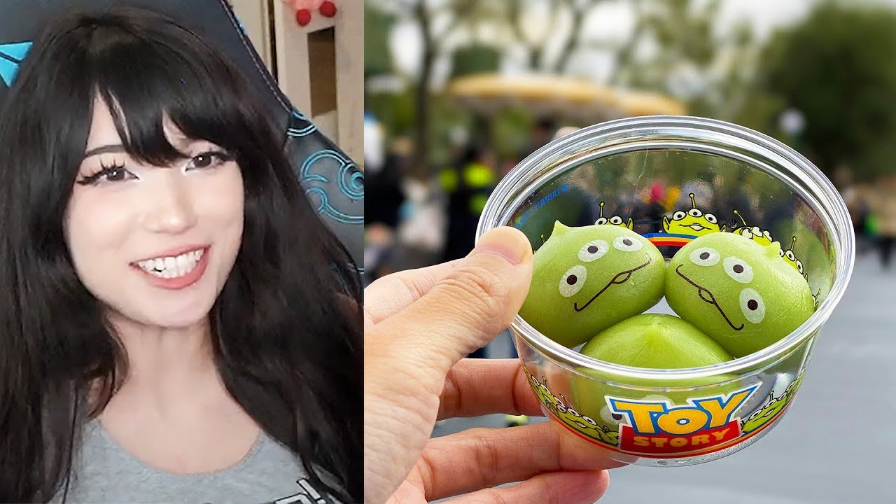 Emiru Reacts to Tokyo Disneyland Food by DancingBacons YouTube