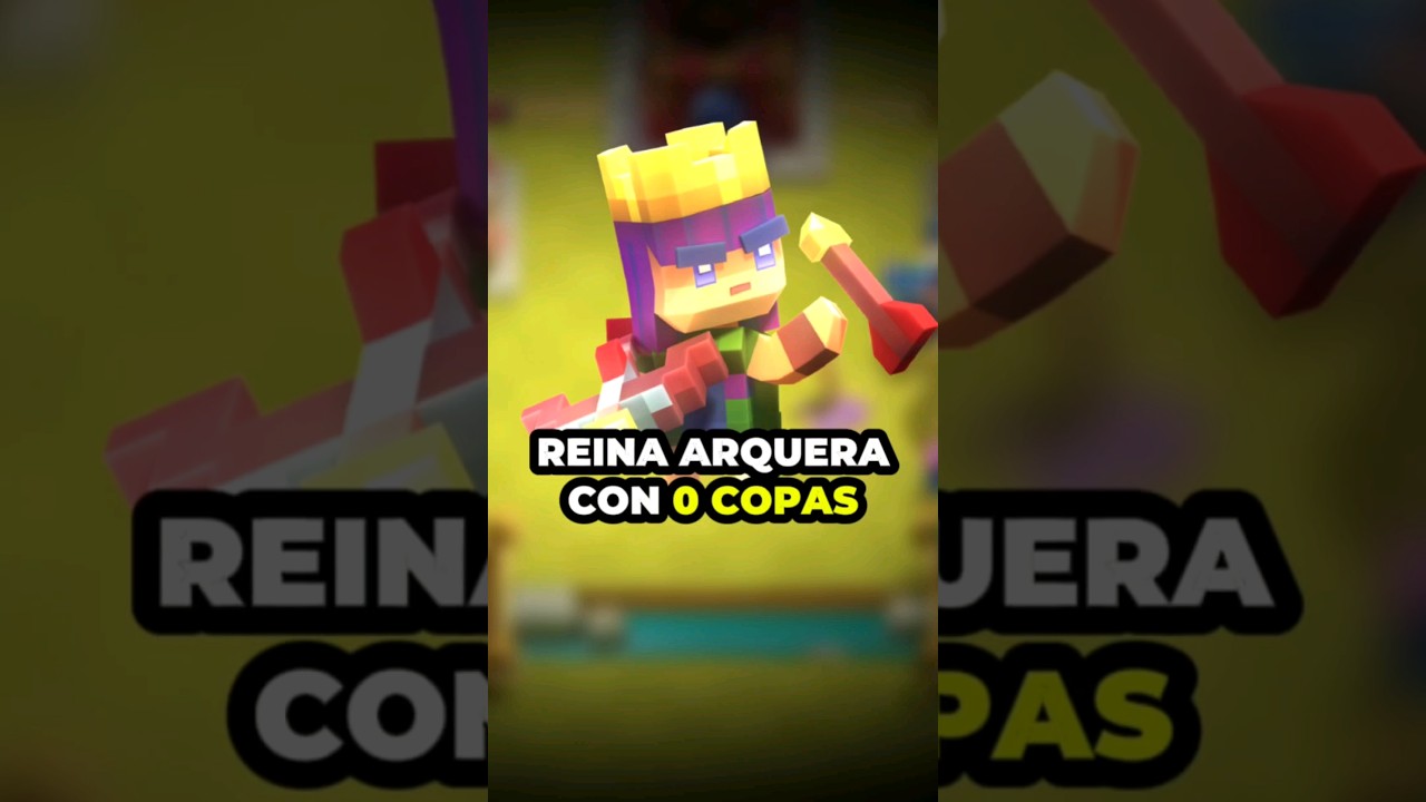 DESBLOQUEÓ la REINA ARQUERA en ARENA 1 😱 #clashroyale #videojuegos #clashroyaleshorts