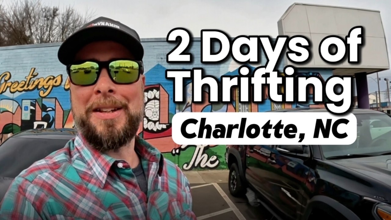 Thrifting Charlotte NC for eBay & Poshmark Profit (10 Stores)